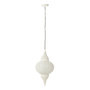 Voir la diapositive 1 : Paris Prix Lampe Suspension en Métal  Bore  65cm Blanc