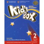 KID'S BOX 2. ACTIVITY BOOK WITH ONLINE RESOURCES, 2ND EDITION, EDITION EN ANGLAIS, Tomlinson Michael