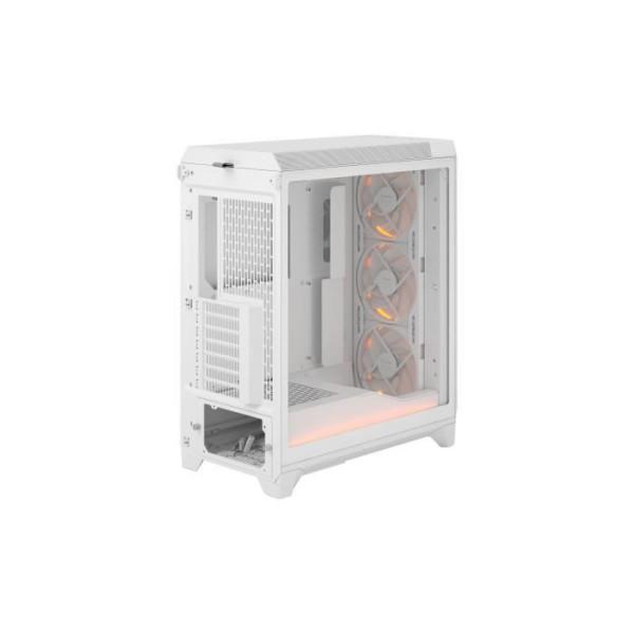 Voir la diapositive 6 : Fractal Design Boîtier PC - FRACTAL DESIGN - Meshify 3 Ambience Pro RGB - E-ATX (277 mm) - 3 ventilateurs - USB Type C de 20 Gbps - Blanc
