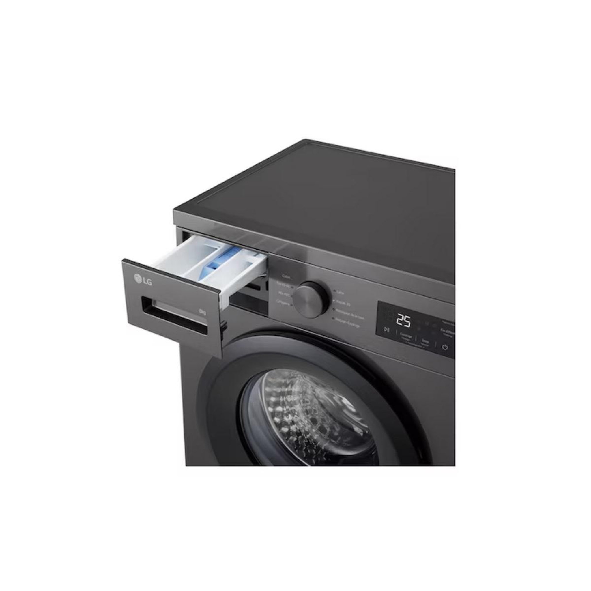 Voir la diapositive 4 : LG Lave-linge frontal 8kg 1400tours/min graphite - f84n14sls