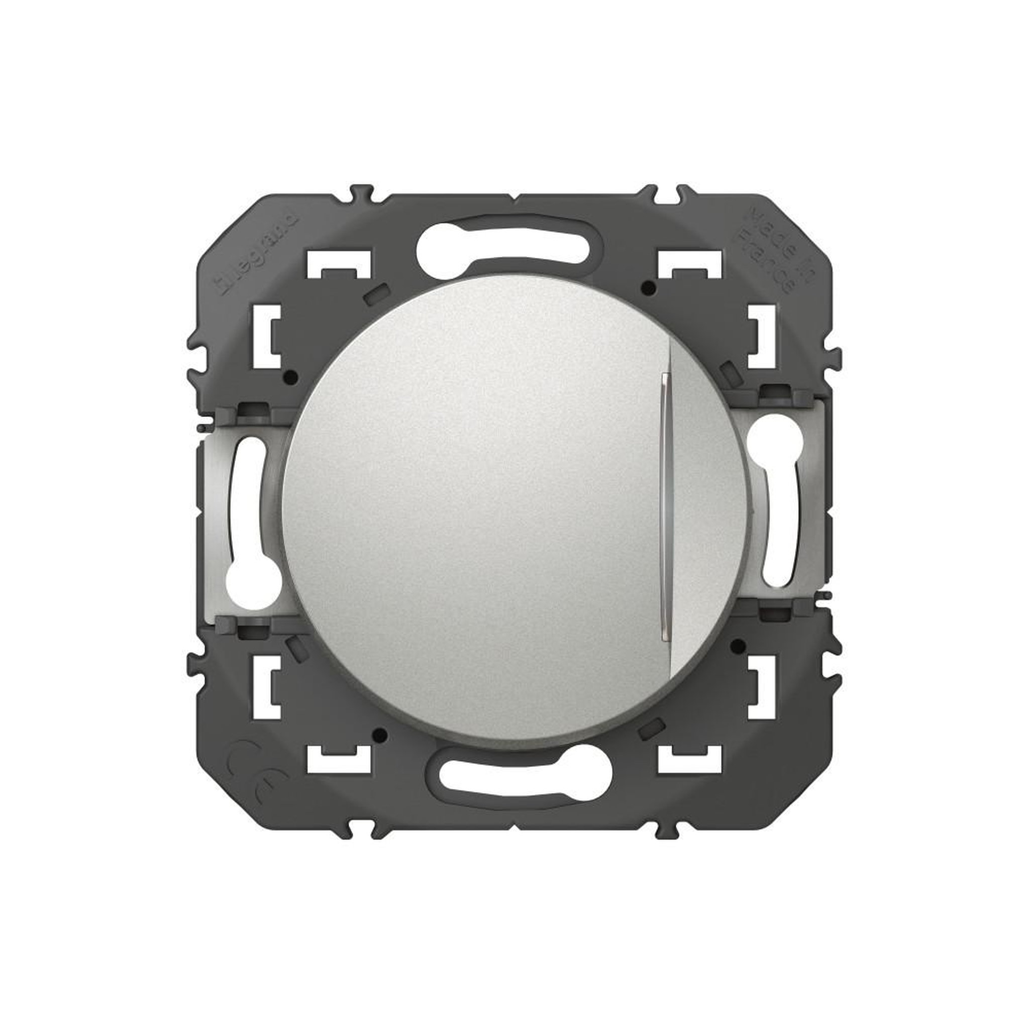 Legrand Interrupteur va-et-vient lumineux, LEGRAND Dooxie, aluminium