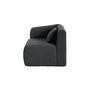 Voir la diapositive 3 : LISA DESIGN Ikare - module d'assise d'angle gauche - en tissu