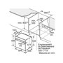 Voir la diapositive 3 : BOSCH Four intégrable multifonction 71l 60cm pyrolyse noir - HBG7741B1F