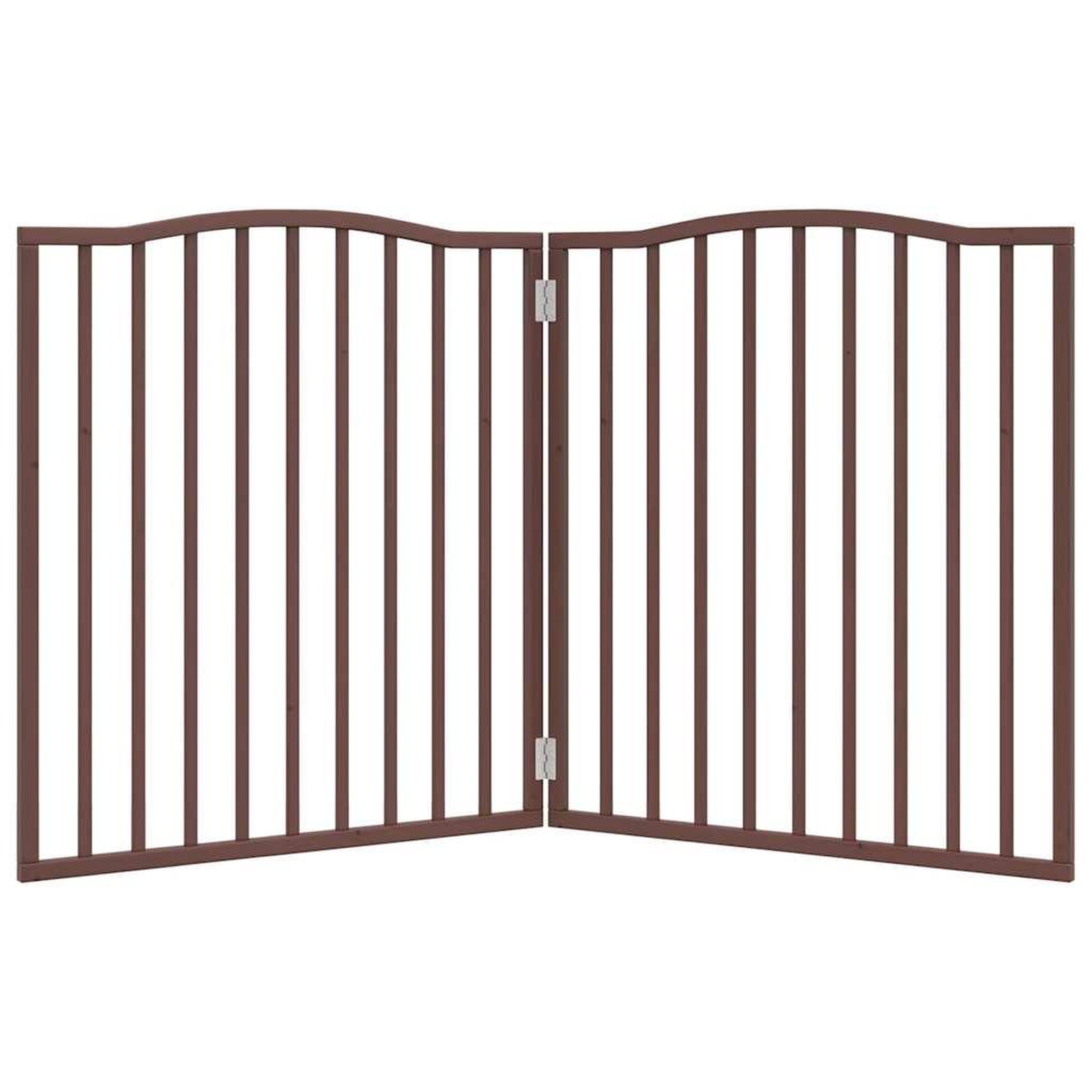Voir la diapositive 4 : VIDAXL Barriere pour chien pliable 2 panneaux 160 cm bois de peuplier
