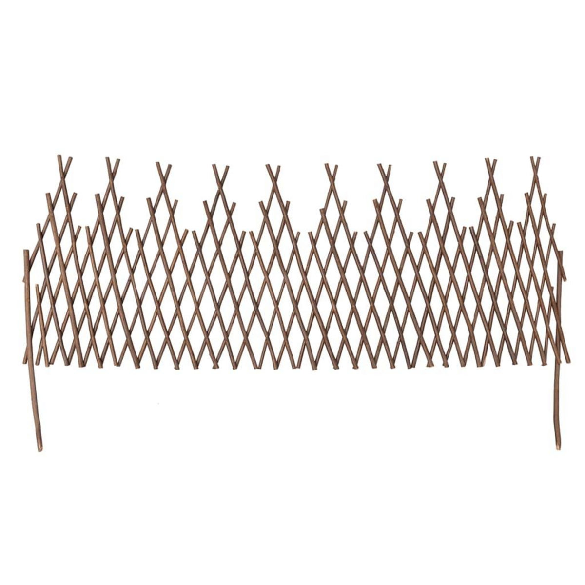 VIDAXL Cloture en treillis de saule 5 pcs