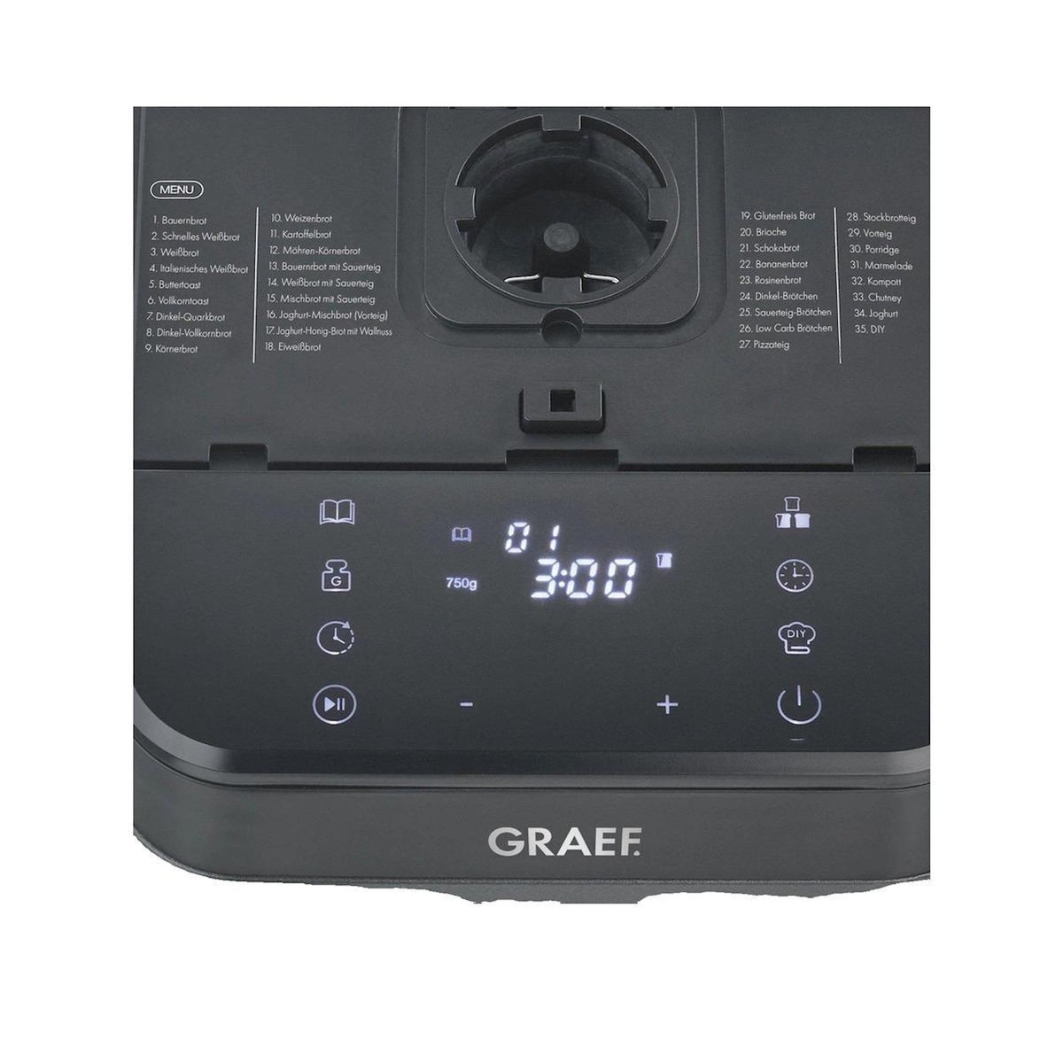 graef Machine à pain Graef BA806 gris anthracite