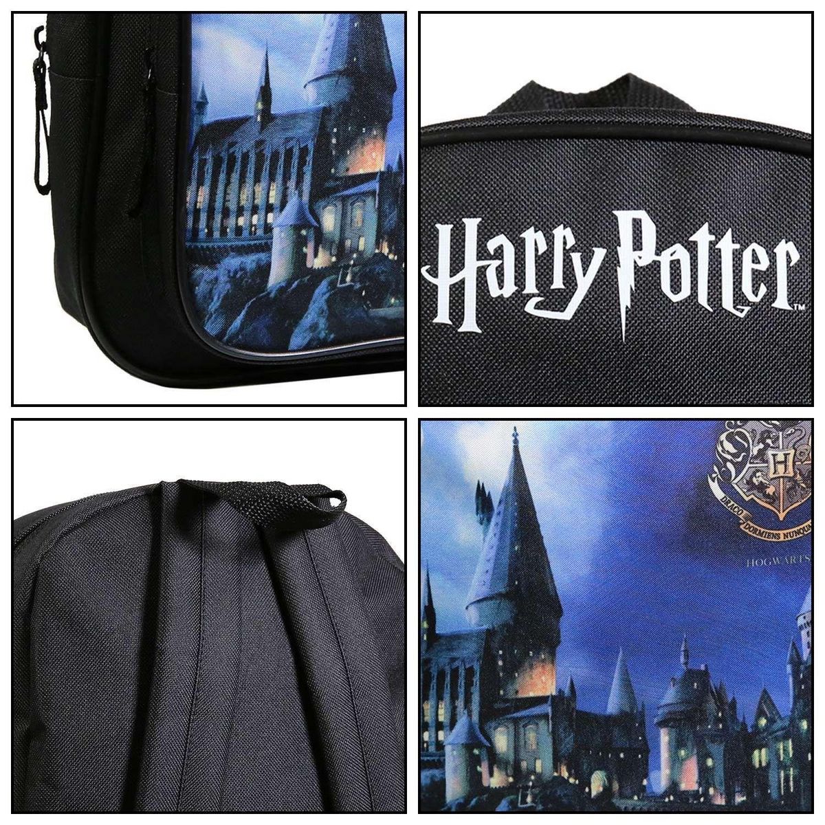 Bagtrotter BAGTROTTER Sac à dos 31 cm avec poche maternelle Harry Potter Noir