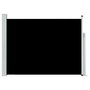 Voir la diapositive 2 : VIDAXL Auvent lateral retractable de patio 120x500 cm Noir