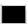 Voir la diapositive 2 : VIDAXL Auvent lateral retractable de patio 120x500 cm Noir