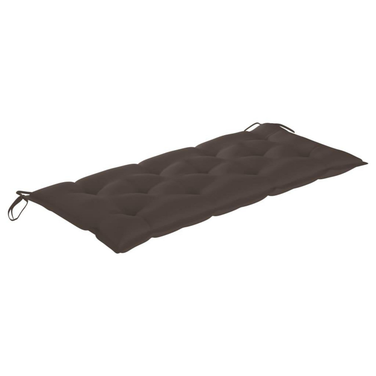 VIDAXL Banc de jardin avec coussin 120 cm Bois d'acacia massif