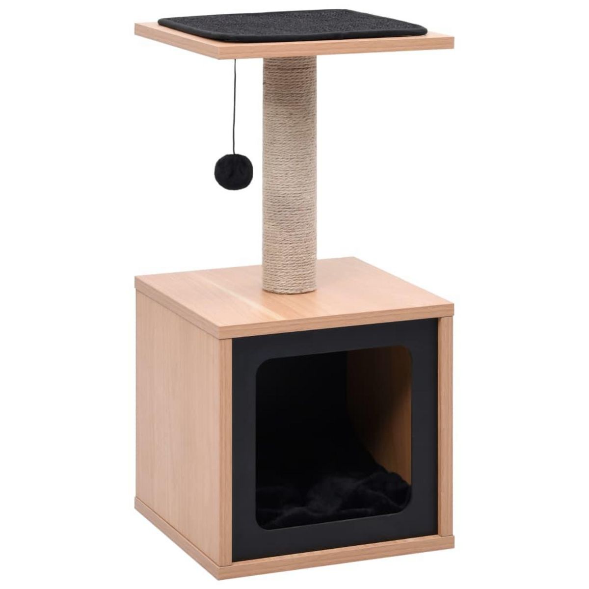 VIDAXL Arbre a chat avec tapis a gratter en sisal 62 cm