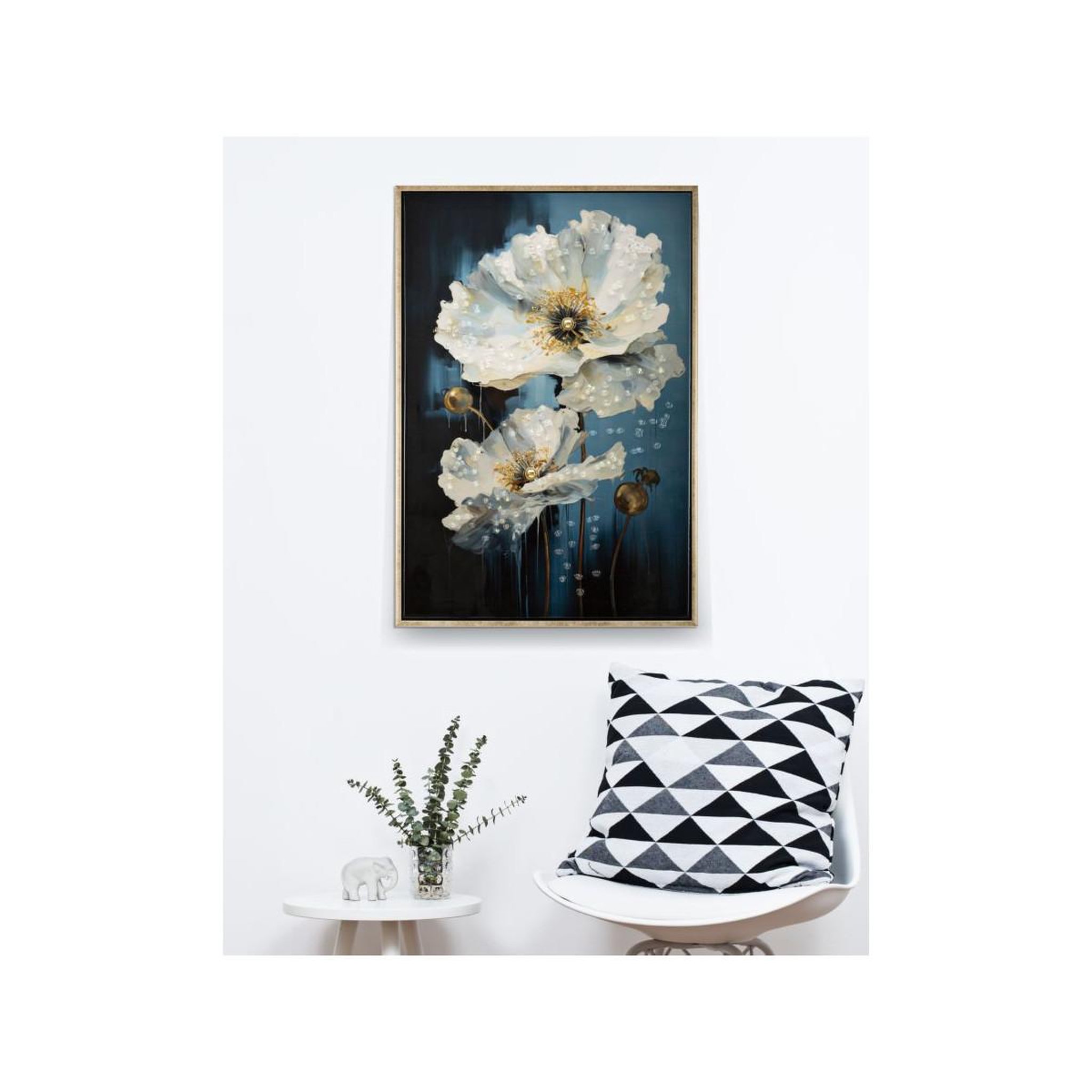 Voir la diapositive 5 : Paris Prix Tableau imprimé déco  bluey  42x62cm multicolore