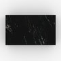 Voir la diapositive 3 : Rendez vous déco Table basse rectangulaire en marbre noir-Izaé