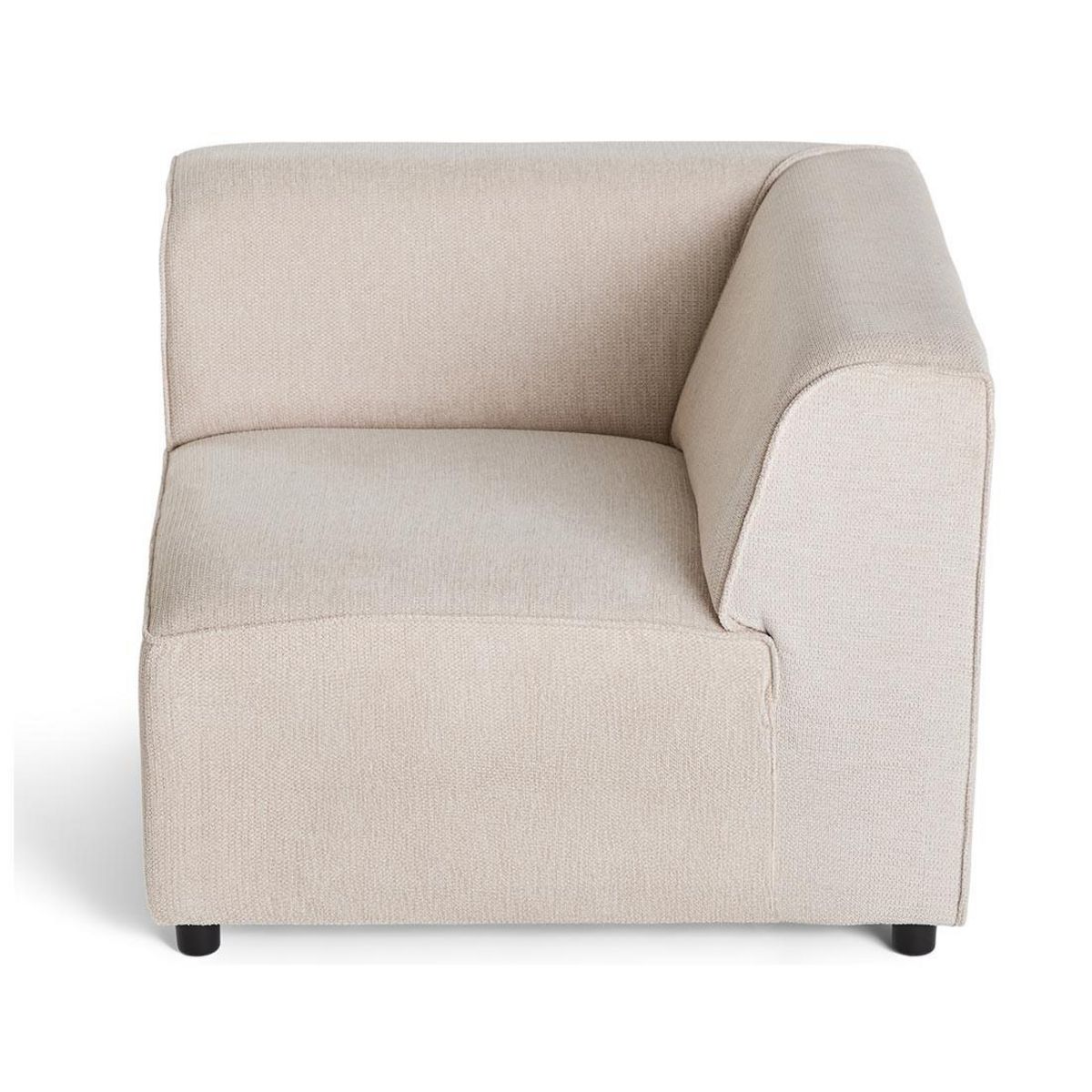 LISA DESIGN Suaro - module d'angle réversible en tissu texturé