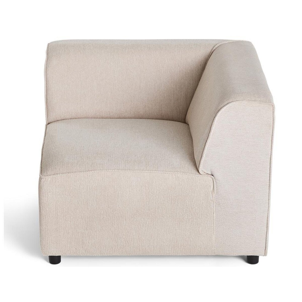 LISA DESIGN Suaro - module d'angle réversible en tissu texturé