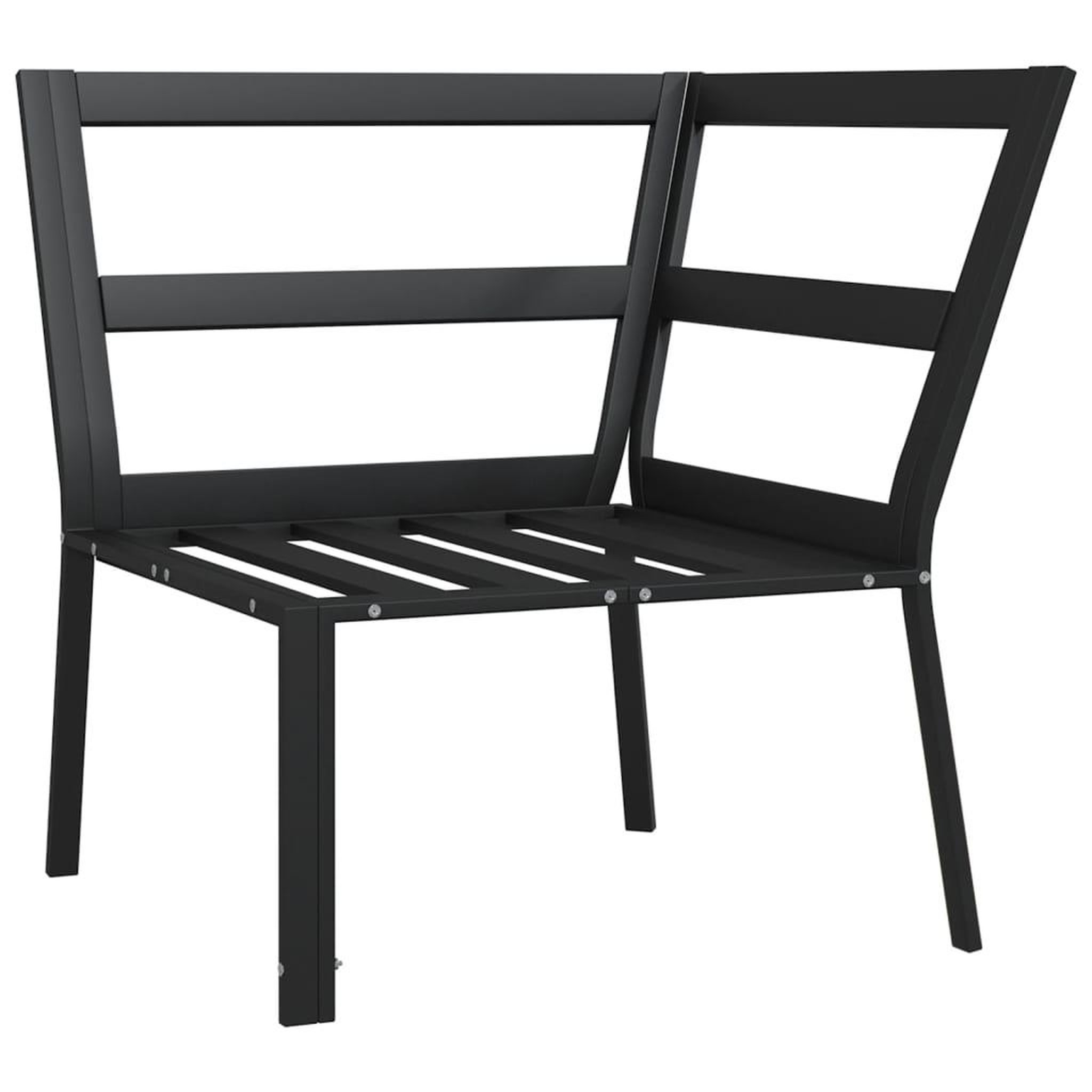 Voir la diapositive 5 : VIDAXL Chaise de jardin avec coussins sable 76x76x79 cm acier