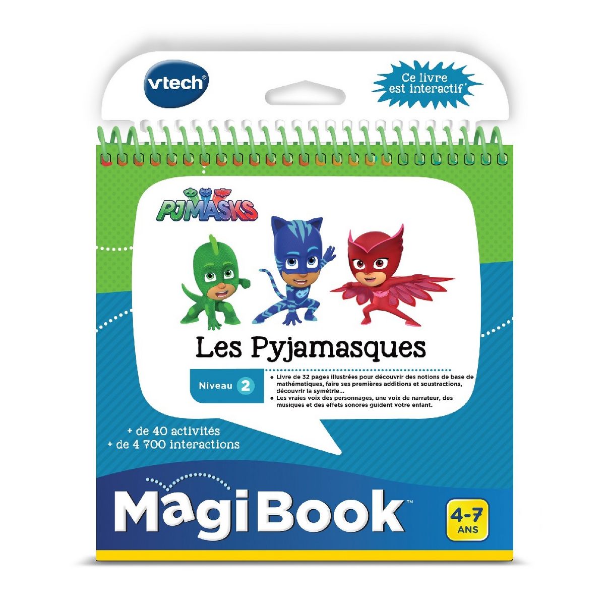 VTECH Magibook livre - Pyjamasques 