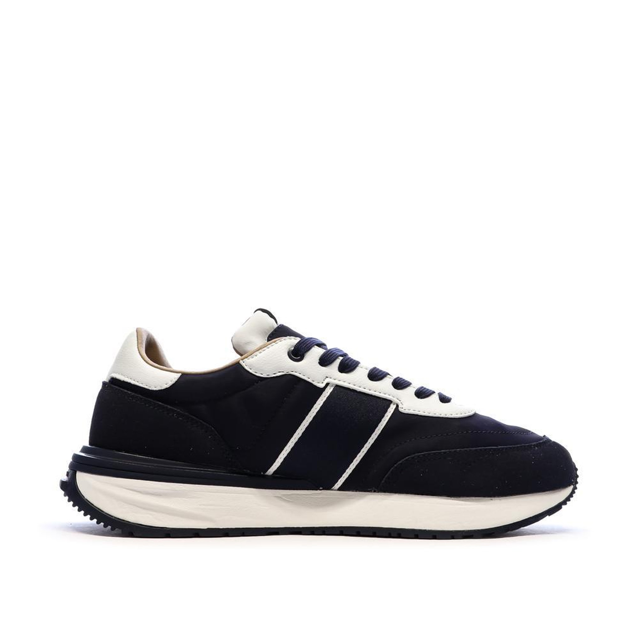 Voir la diapositive 2 : Pepe Jeans Baskets Blanches/Marines Homme Pepe jeans Buster