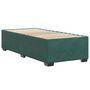 Voir la diapositive 3 : VIDAXL Cadre de lit sans matelas vert fonce 100x200 cm velours