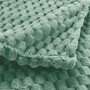 Voir la diapositive 2 : Paris Prix Plaid Flanelle en Relief  Mini Frosty  125x150cm Sauge