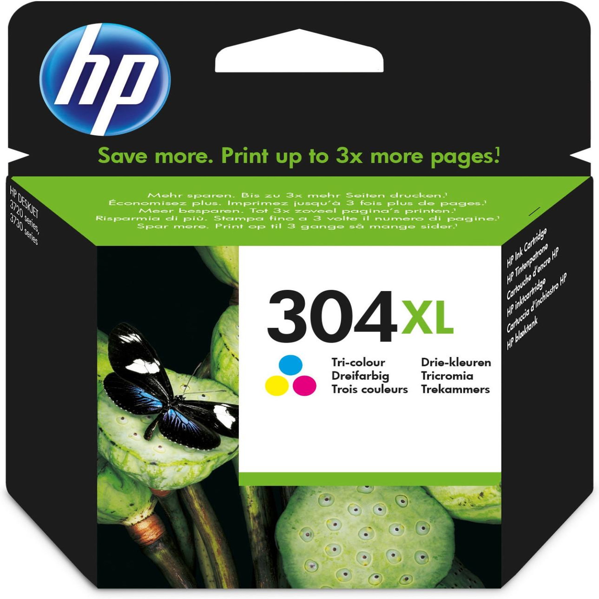 Voir la diapositive 2 : HP HP Ink No 304 HP304 HP 304 XL Color (N9K07AE)