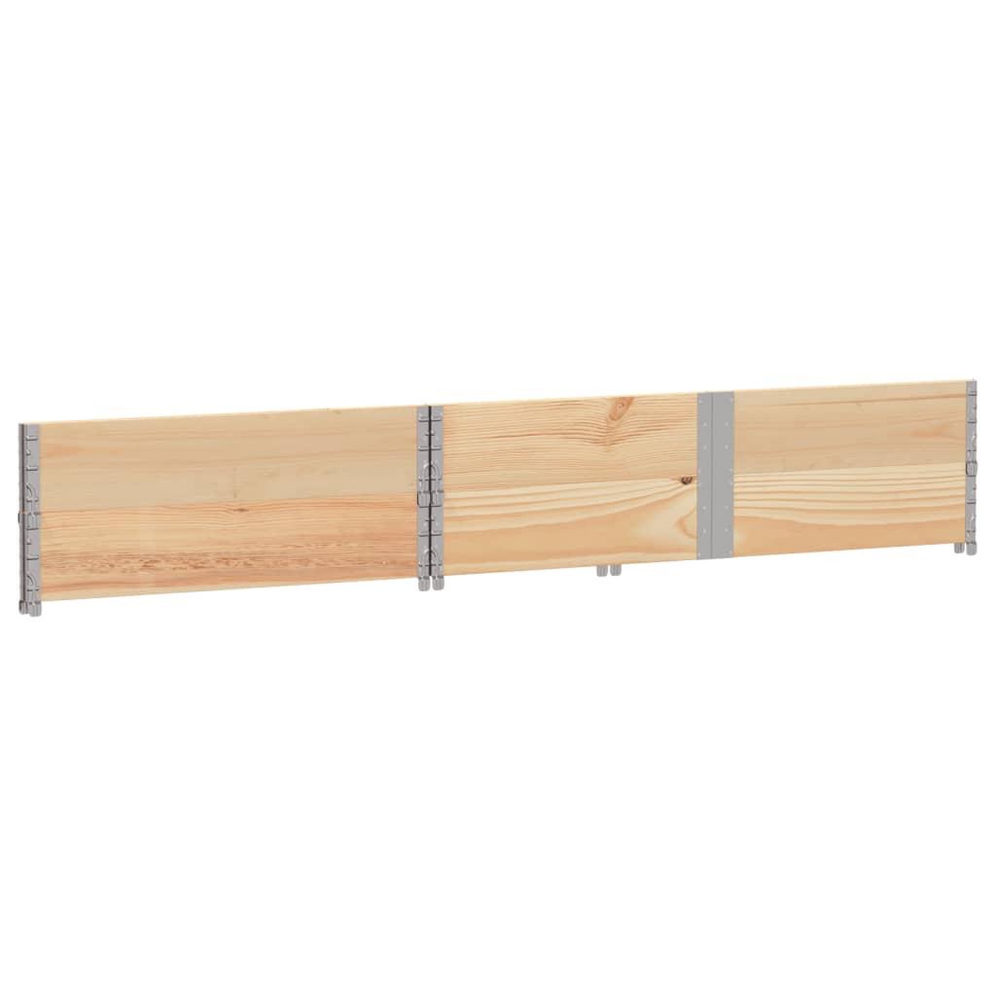 Voir la diapositive 4 : VIDAXL Jardiniere 150x100 cm bois de pin massif