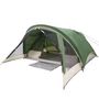 Voir la diapositive 4 : VIDAXL Tente de camping de cabine 4 personnes vert impermeable