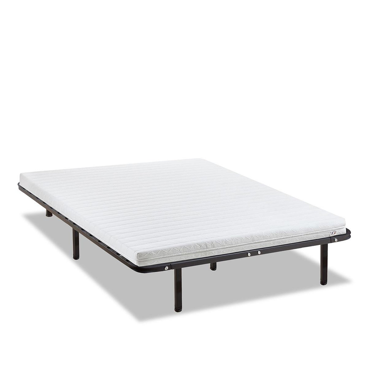 OLYMPE LITERIE OLYMPE LITERIE | Ensemble EGIO | Matelas Latex Like + Sommier Métal