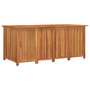 Voir la diapositive 1 : VIDAXL Boîte de rangement de jardin 200x80x75 cm bois massif d'acacia