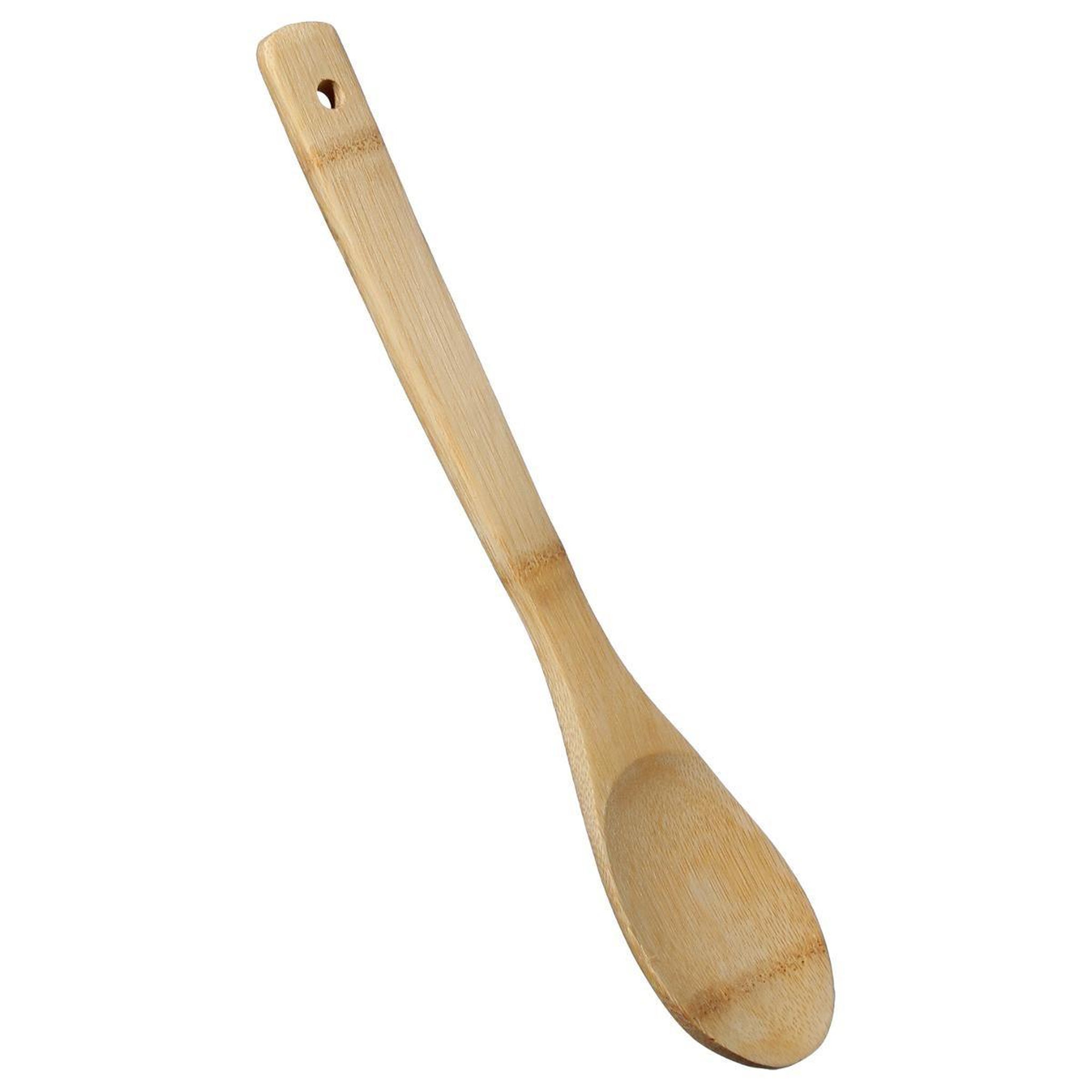 Voir la diapositive 4 : FIVE Lot de 4 ustensiles de cuisine  bambou  30cm naturel