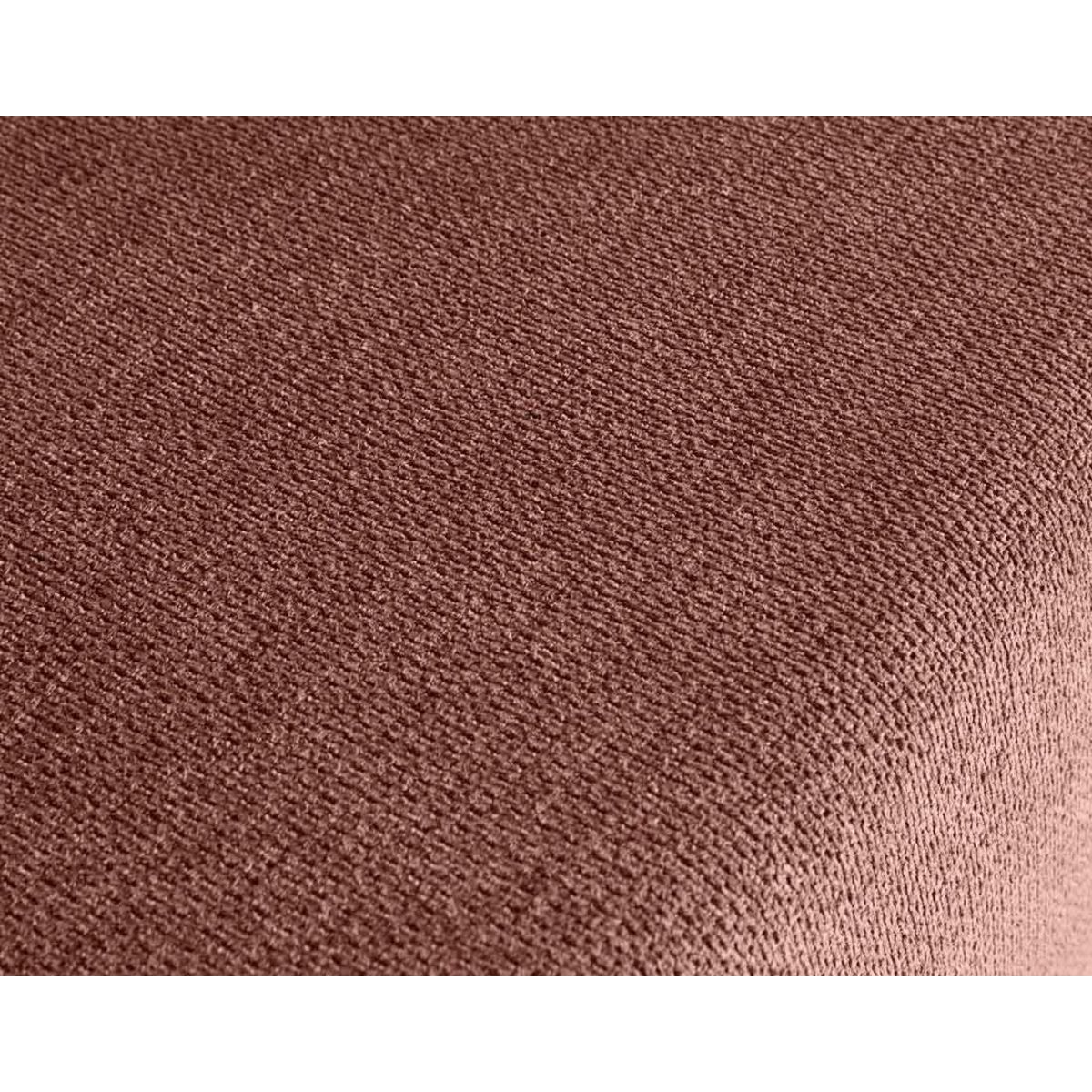 BEST MOBILIER Gloria - canapé d'angle réversible 4 places convertible avec coffre en tissu texturé