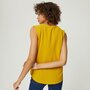 IN EXTENSO Top jaune col v femme