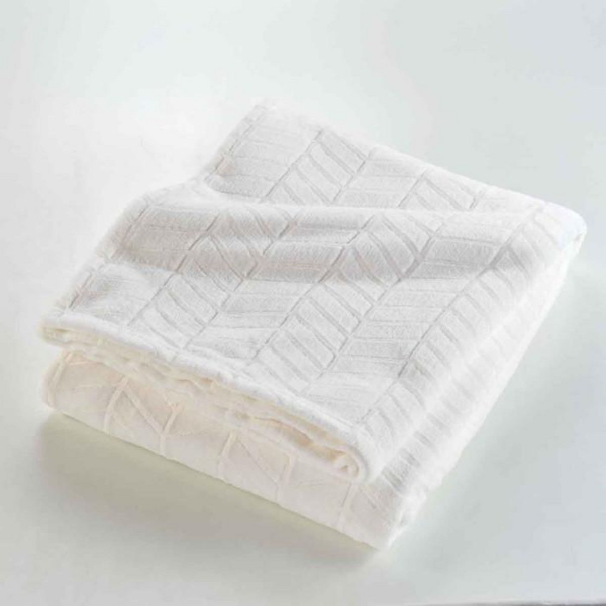 Paris Prix Plaid Flanelle Uni  Arya  180x220cm Naturel