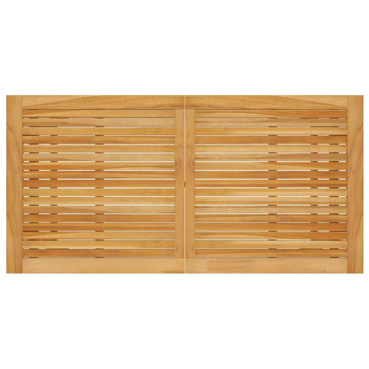 VIDAXL Table a manger de jardin 140x70x73,5 cm Bois d'acacia massif