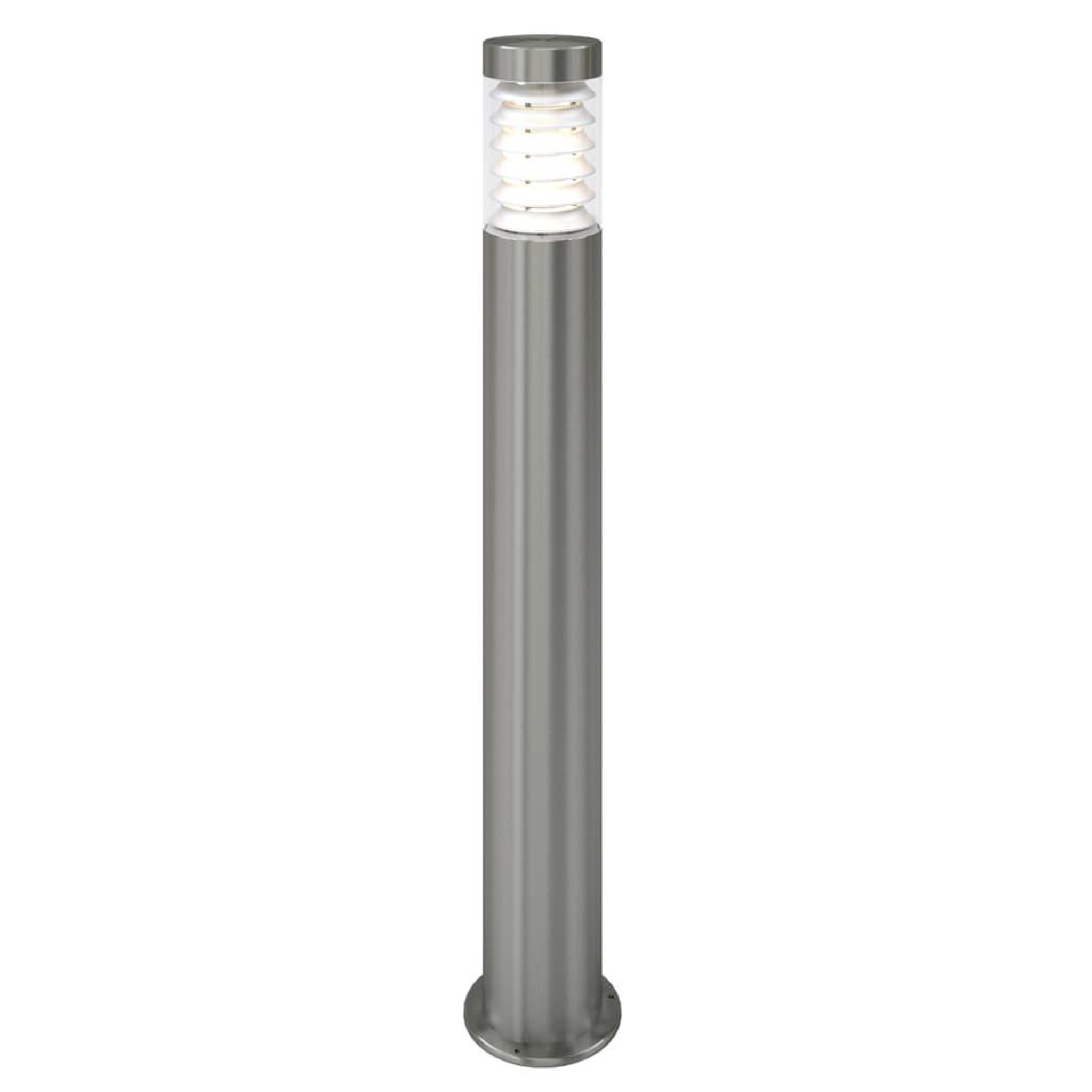 Voir la diapositive 2 : VIDAXL Lampadaire d'exterieur Acier inoxydable