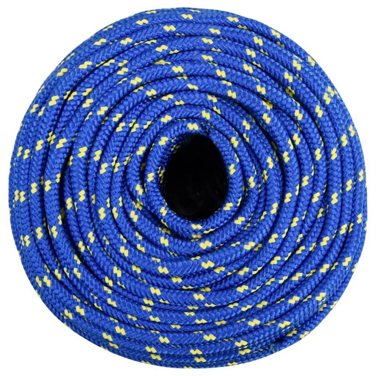 VIDAXL Corde de bateau Bleu 8 mm 50 m Polypropylene