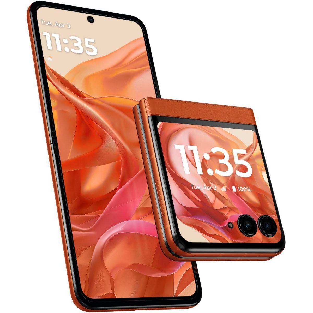 MOTOROLA Smartphone Razr 50 Orange Cuivre 256Go