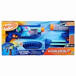 Nerf Jeu de tir Nerf Loadout Cyberlight Ghost blaster
