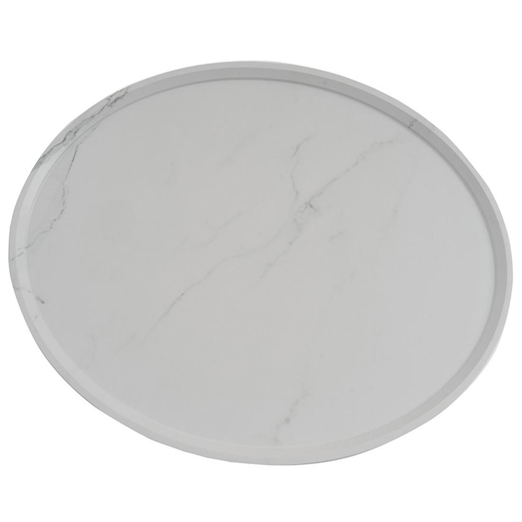 Voir la diapositive 4 : LISA DESIGN Helsinki - table basse - effet marbre - 80 cm
