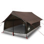 Voir la diapositive 2 : VIDAXL Tente de camping 2 personnes marron impermeable