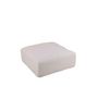 Voir la diapositive 3 : Paris Prix Housse pour Pouf  Monaco  105x105cm Blanc