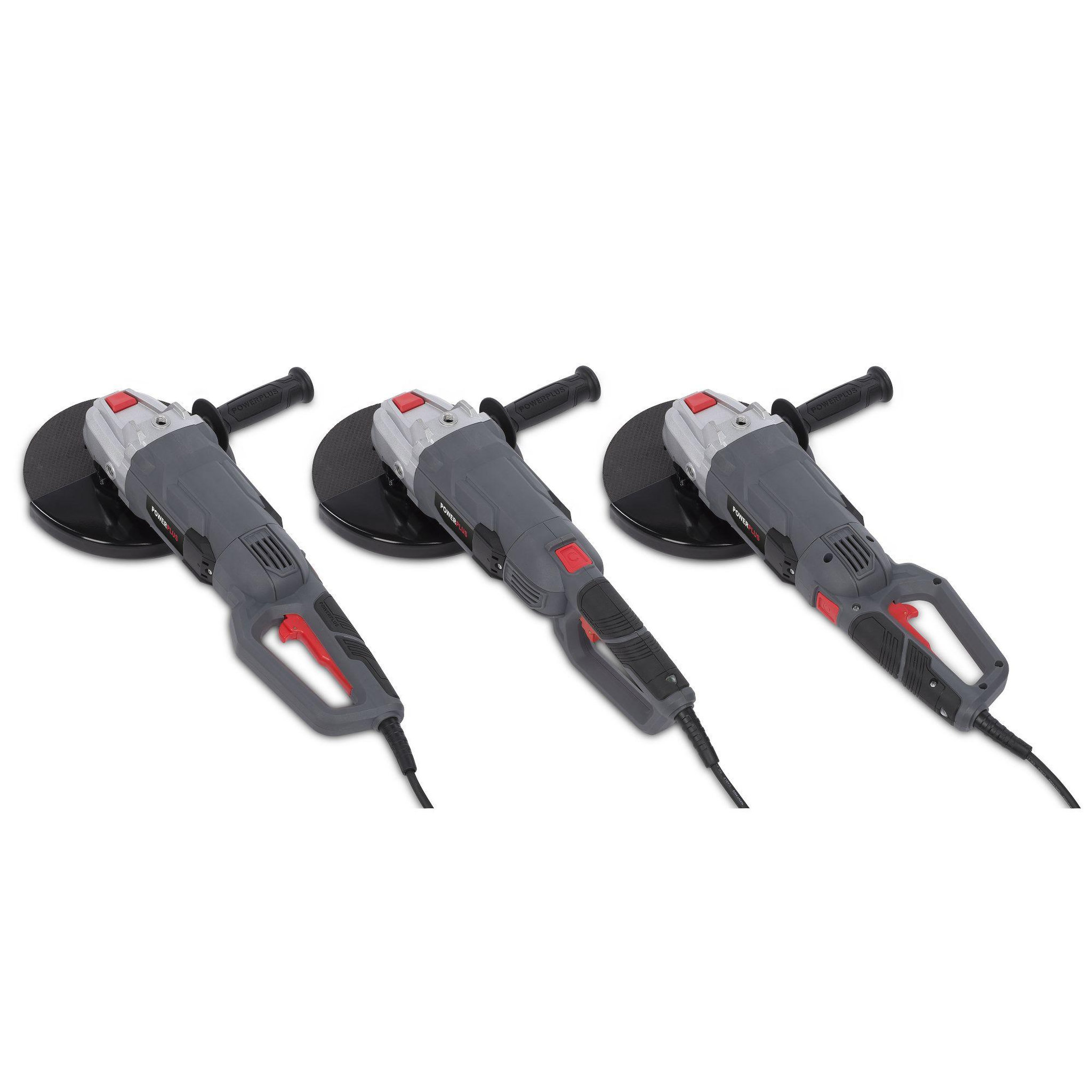 Voir la diapositive 4 : POWERPLUS Meuleuse d'angle 230mm  PowerPlus 2200w