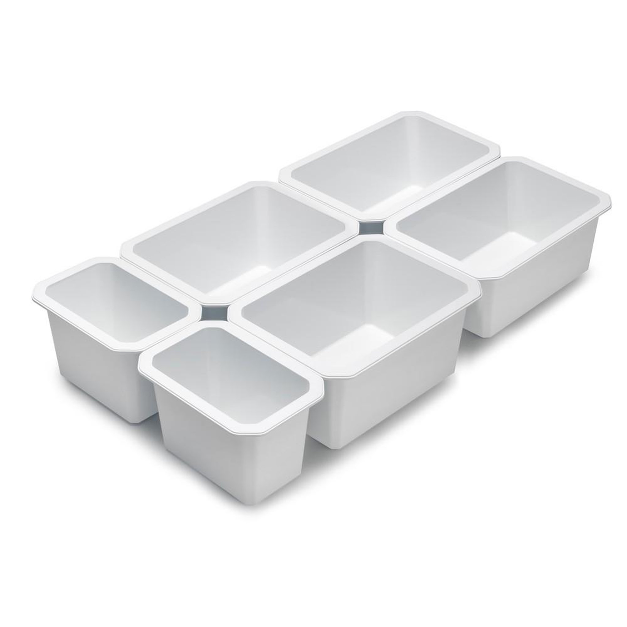 EMUCA SRL Kit de pour 3 étagères - consoles et supports muraux Jagmet- longueur 380mm- Acier- Peint en blanc