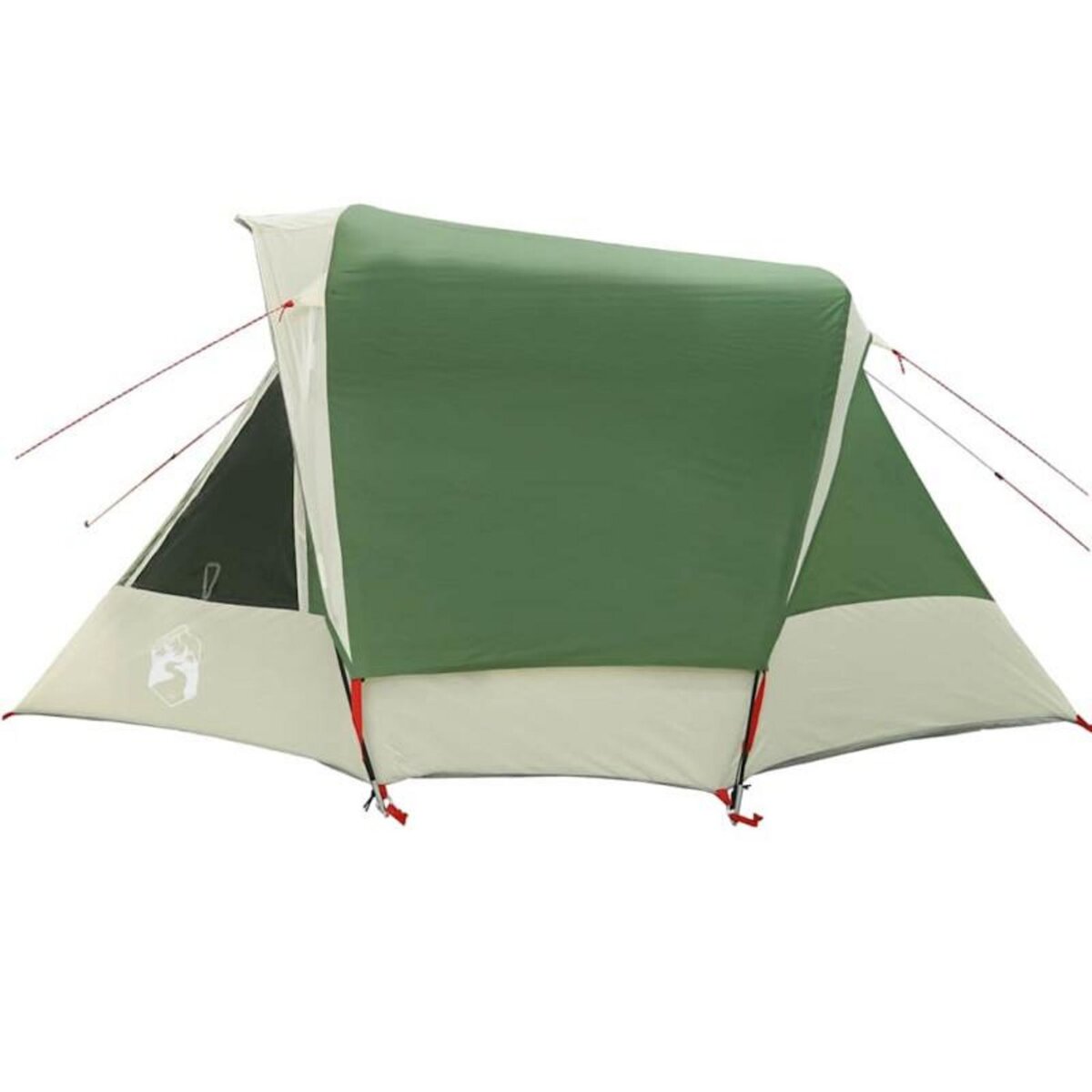 VIDAXL Tente de cabine familiale 6 personnes vert imperméable