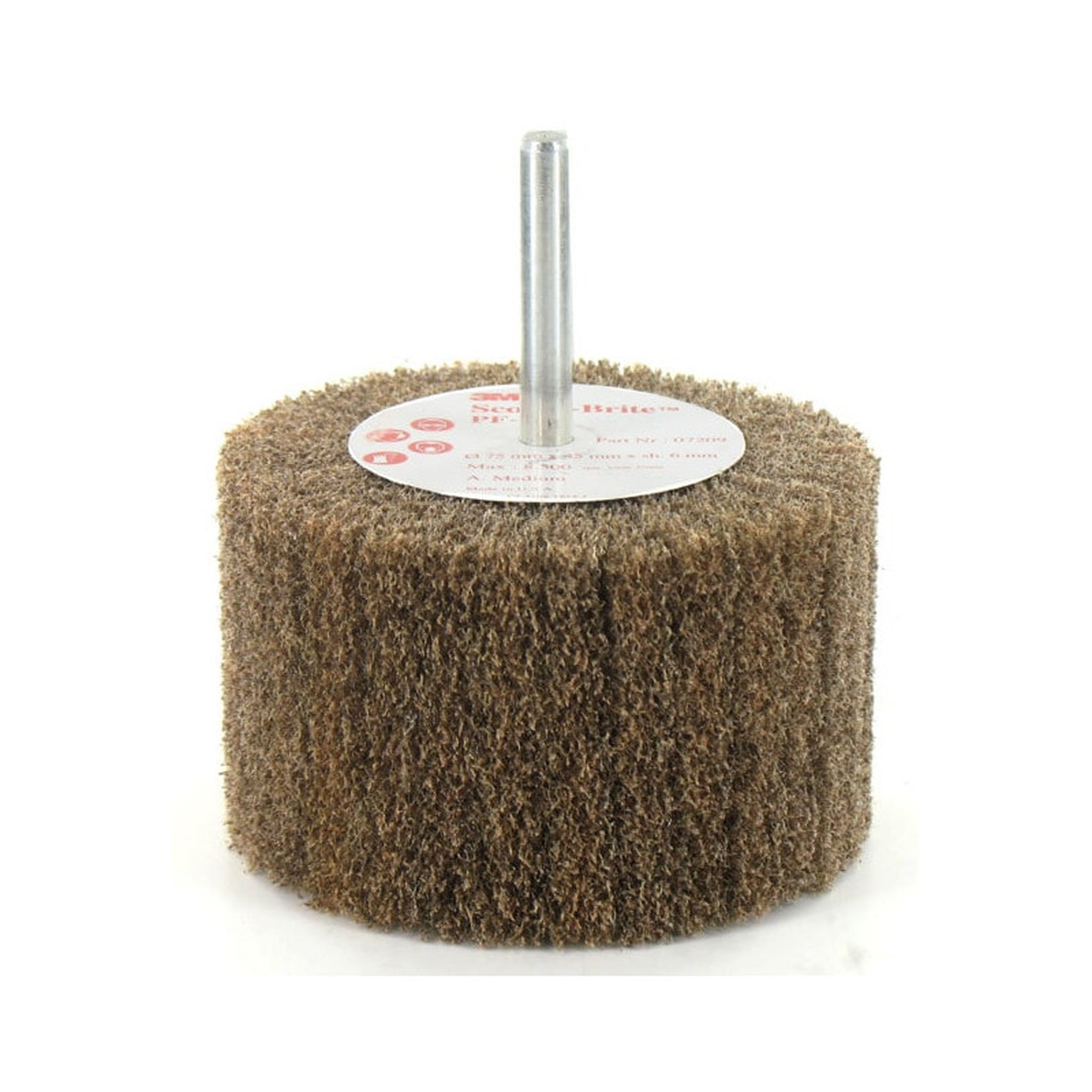 Voir la diapositive 2 : 3M Brosse 3M scotch-brite PF-ZS medium diamètre 75 mm x 1