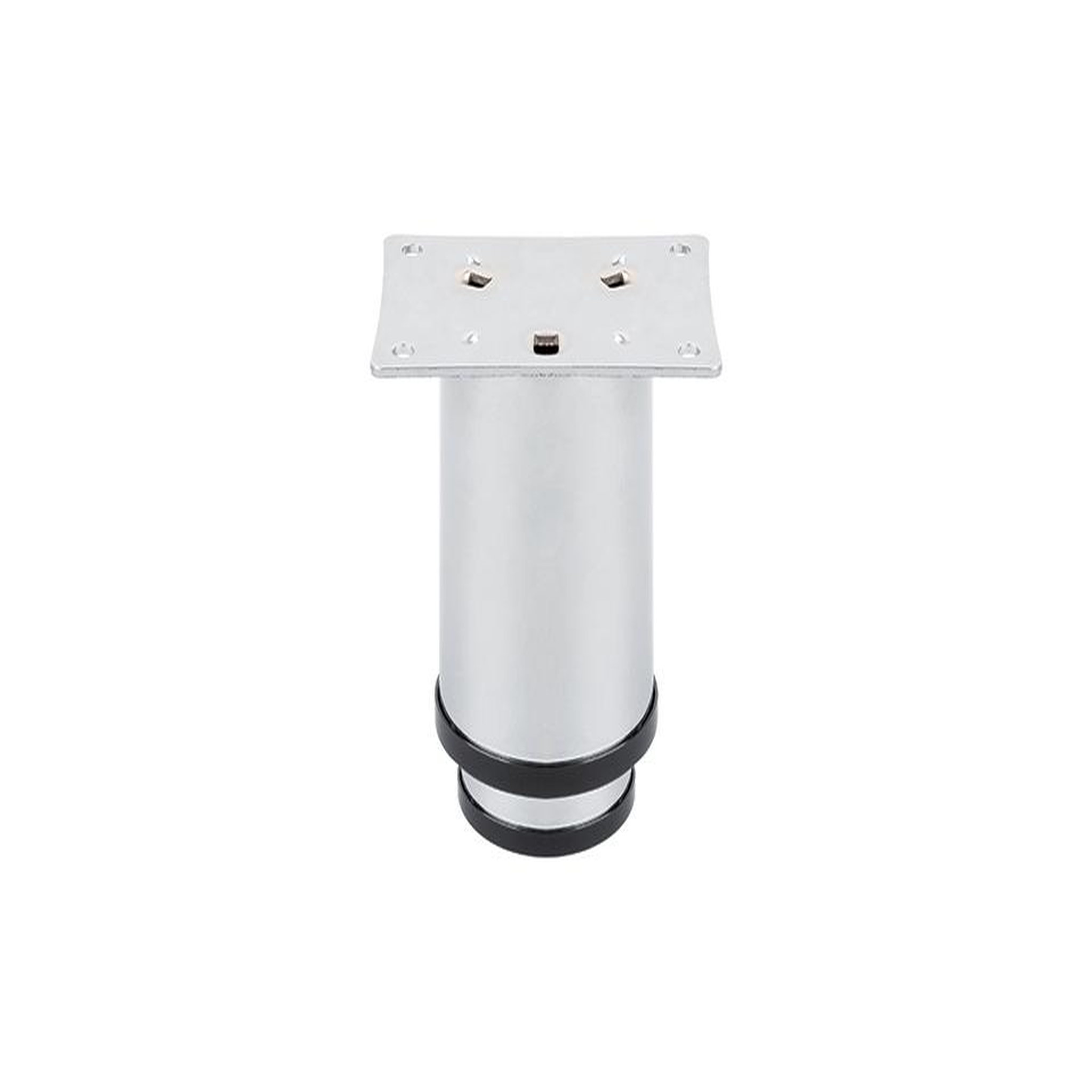 CENTRALE BRICO Pied de meuble fs012 90 mm réglable chrome brillant