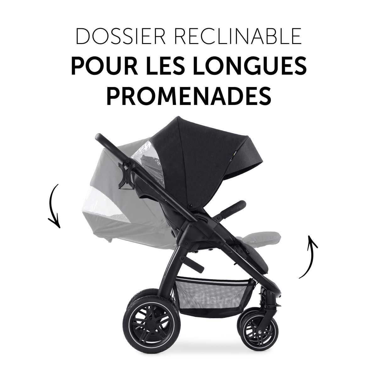 HAUCK Poussette combinée Saturn R Duoset Noir