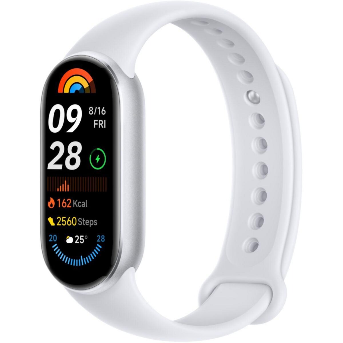 XIAOMI Montre connectée Smart Band 9 Argent