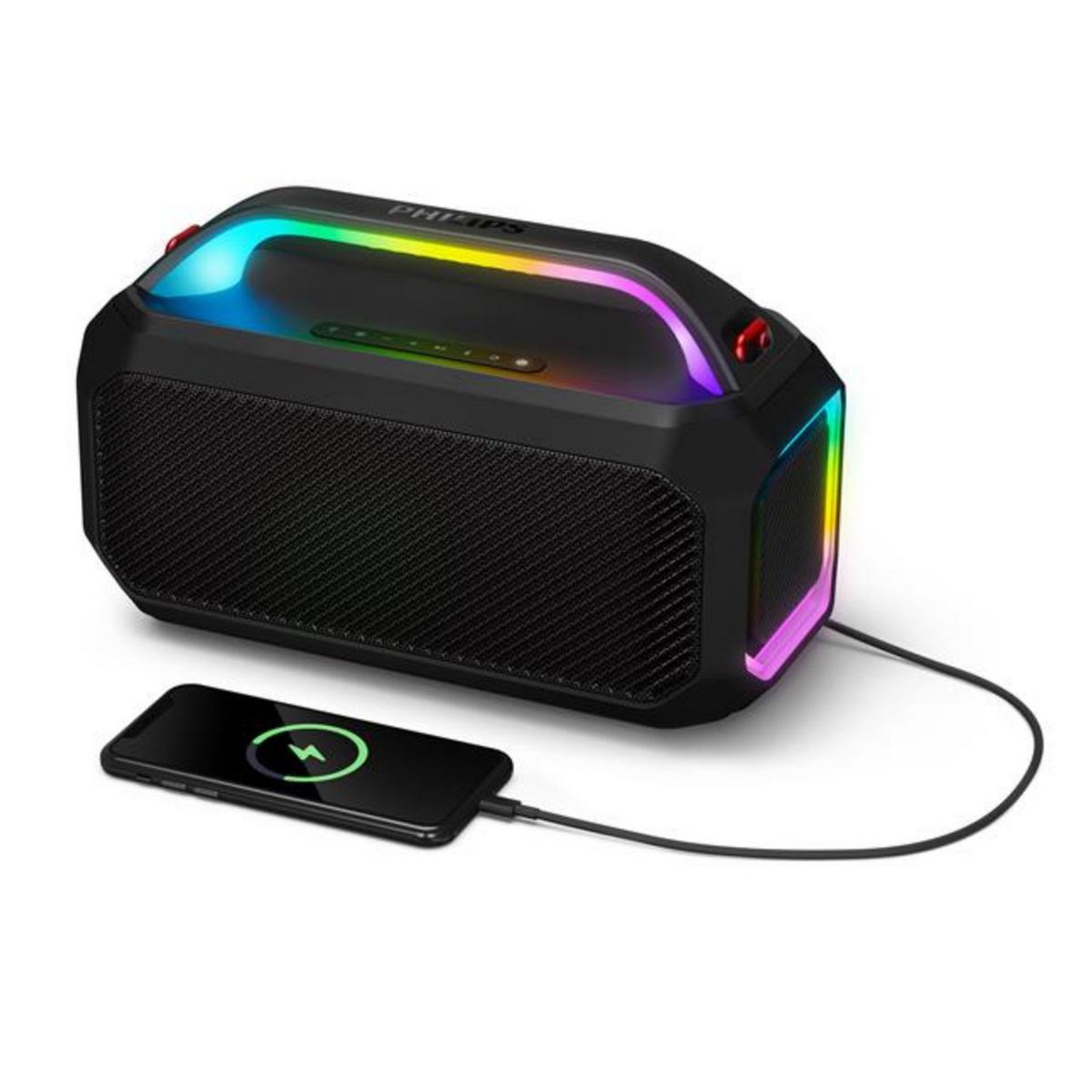 Voir la diapositive 4 : Philips Enceinte nomade bluetooth noir - tas7000