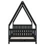 Voir la diapositive 5 : VIDAXL Cadre de lit pour enfants noir 90x190 cm bois de pin massif
